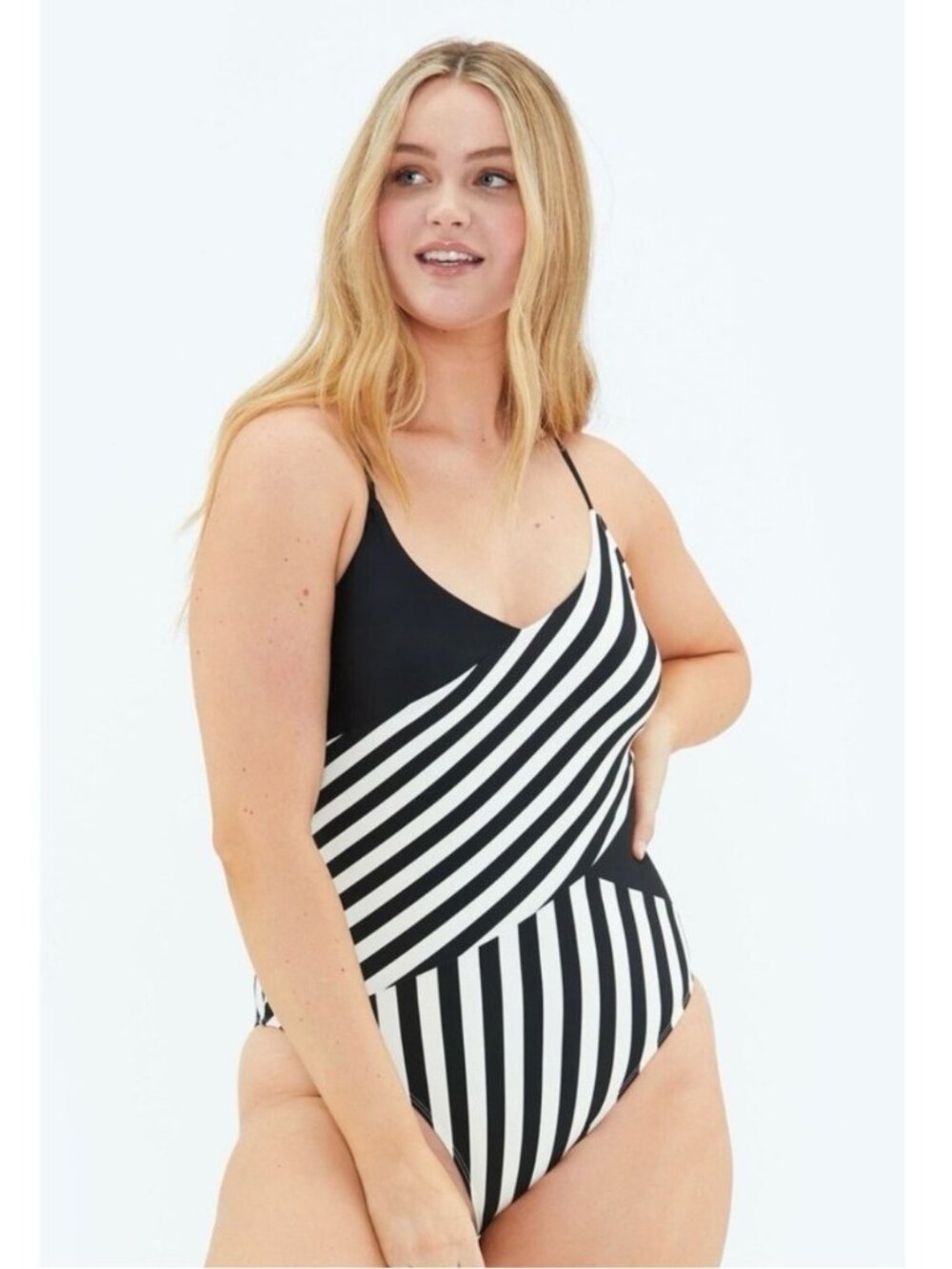 Summersalt The Marina Striped one piece sz 20